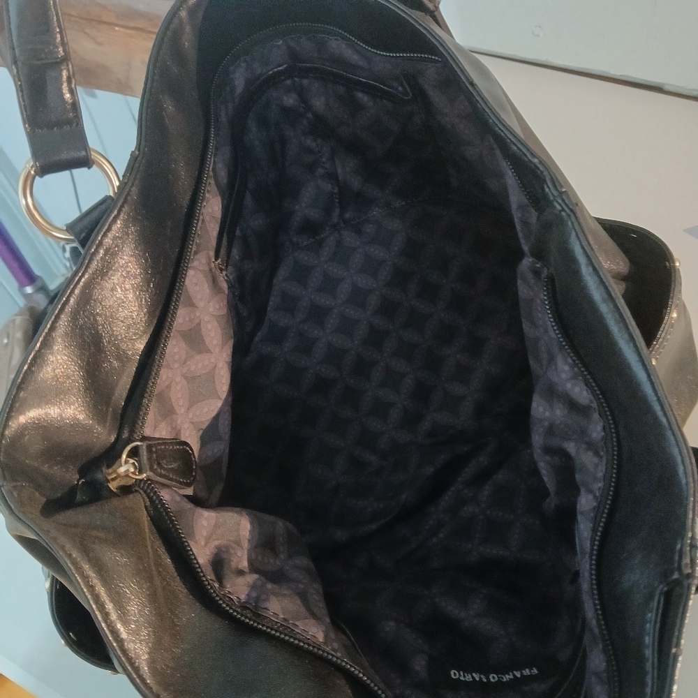 franco Sarto Black Tote Bag - Picture 5 of 8